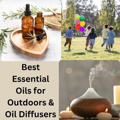 Best Essential Oils for Diffusers & Outdoors