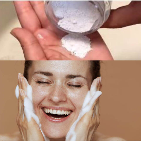 Powder to Foam Face Wash Powder