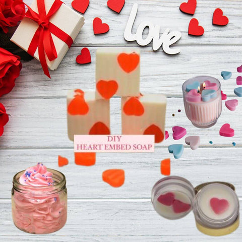 Celebrate Valentine Day with handmade cosmetics