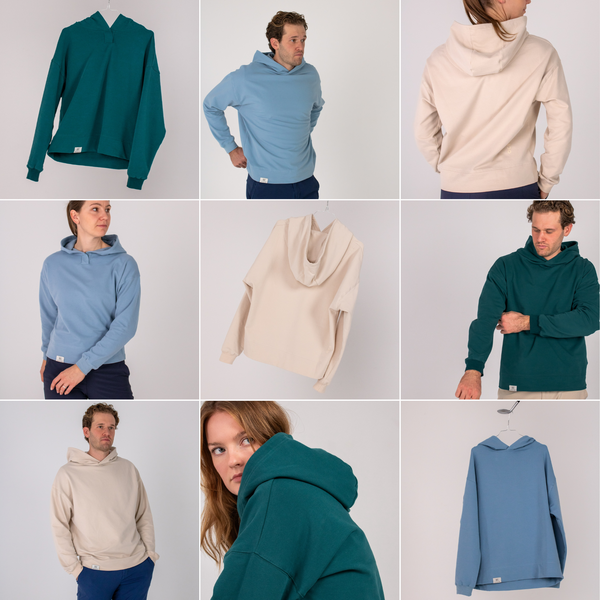 Collage aller Ocean Meets Green Golf Hoodies