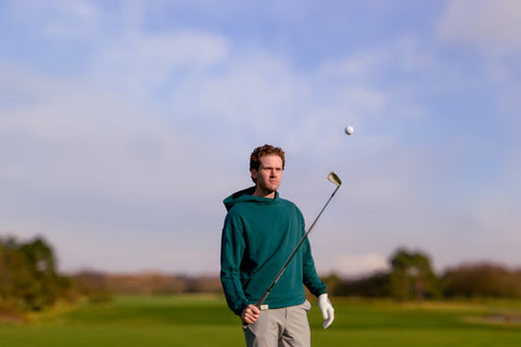 Ocean Meets Green Golf Hoodie