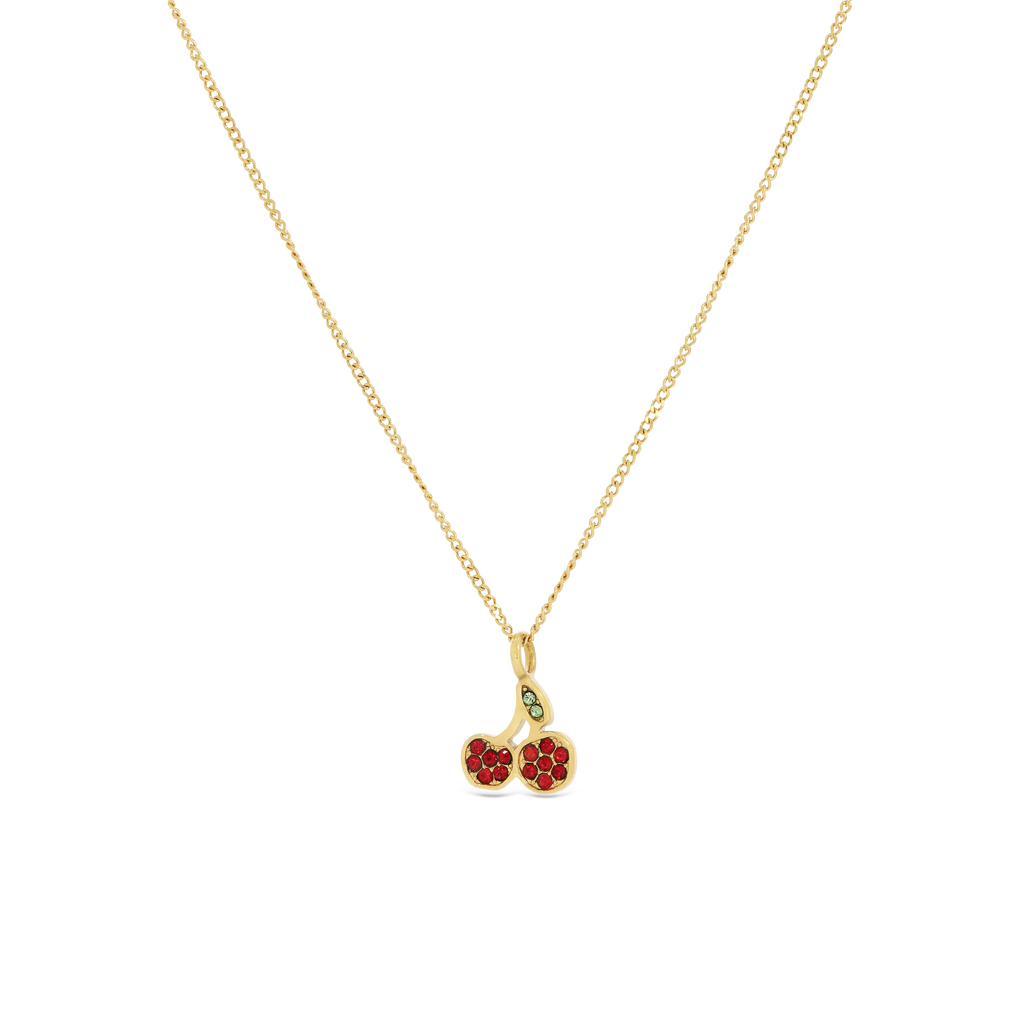 Cherry Crystal Necklace (8076868419852)