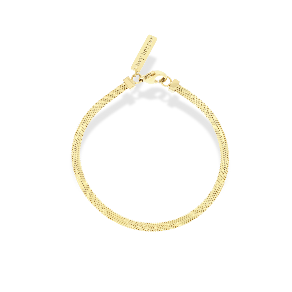 Nassau Gold Bracelet (4472194138225)
