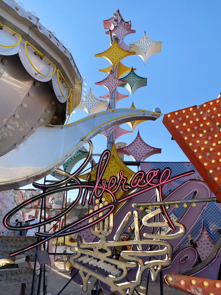 Jenny Dayco visits The Neon Museum in Las Vegas