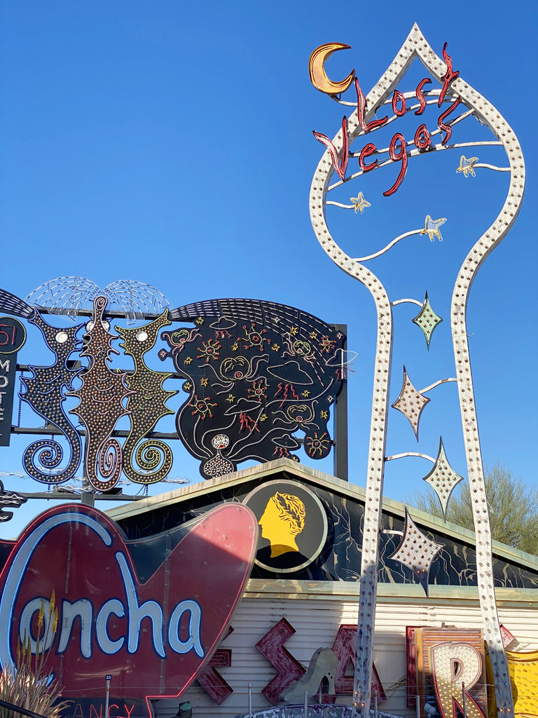 Jenny Dayco visits The Neon Museum in Las Vegas