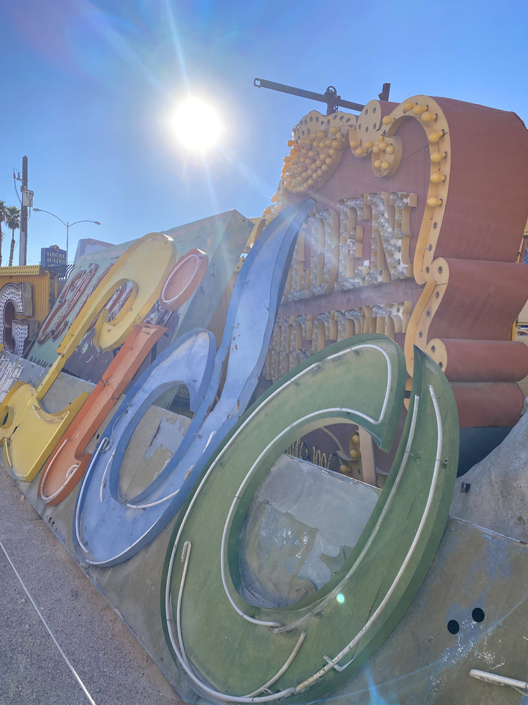 Jenny Dayco visits The Neon Museum in Las Vegas