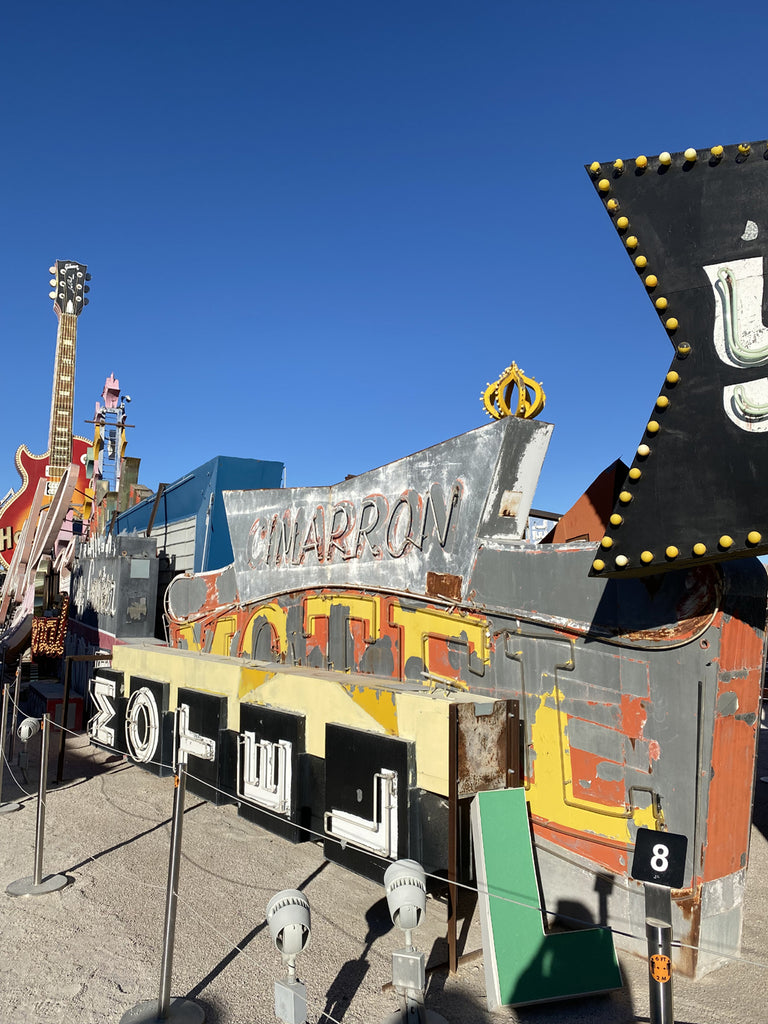 Jenny Dayco visits The Neon Museum in Las Vegas