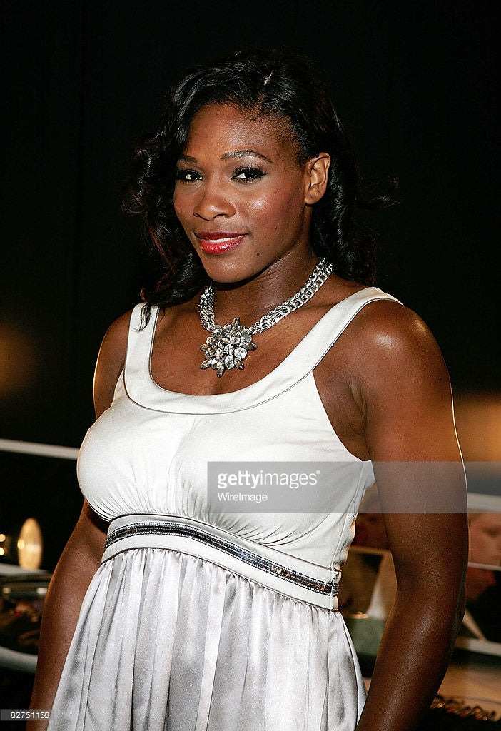 Serena Williams wearing Jenny Dayco jewelry 