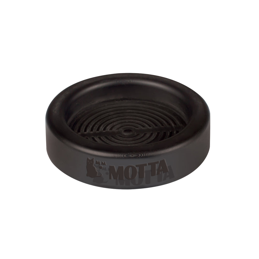 Motta Professional Flat Base Coffee Tamper, 58mm, Bubinga Handle