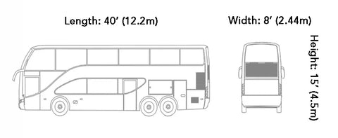 Double Decker Bus Dimensions