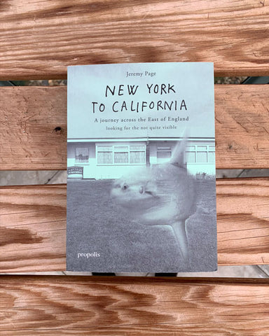 New York to California by Jeremy Page, published by propolis book hive norwich