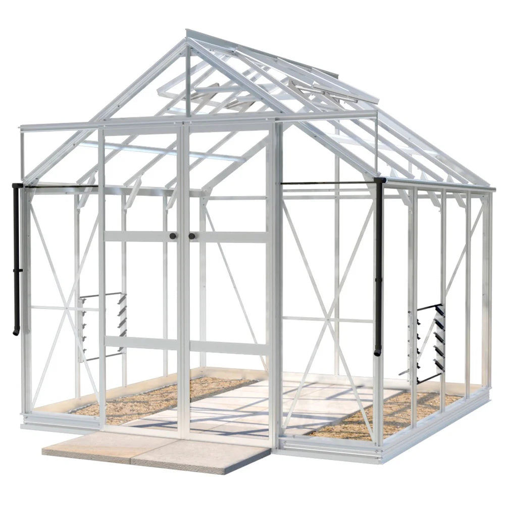 Rhino Premium 8x8 Greenhouse Rhino Greenhouses Direct