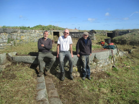 Andy, Trevor and Nick from the Alderney Society