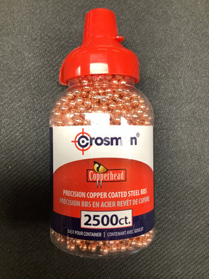  Crosman Copperhead 4.5mm Copper-Coated BBs (1500