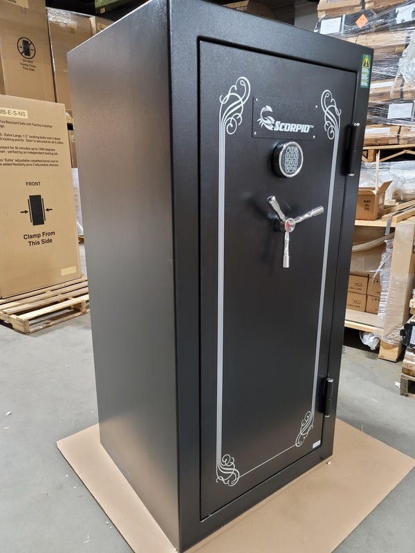 SCORPIO ELITE 36-40 GUN FIREPROOF ELECTRIC LOCK SAFE – Hunters