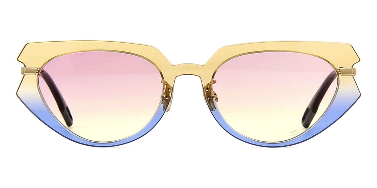 Dior  Sunglasses  DiorAttitude1  Coral Light Blue  Dior Eyewear   Avvenice