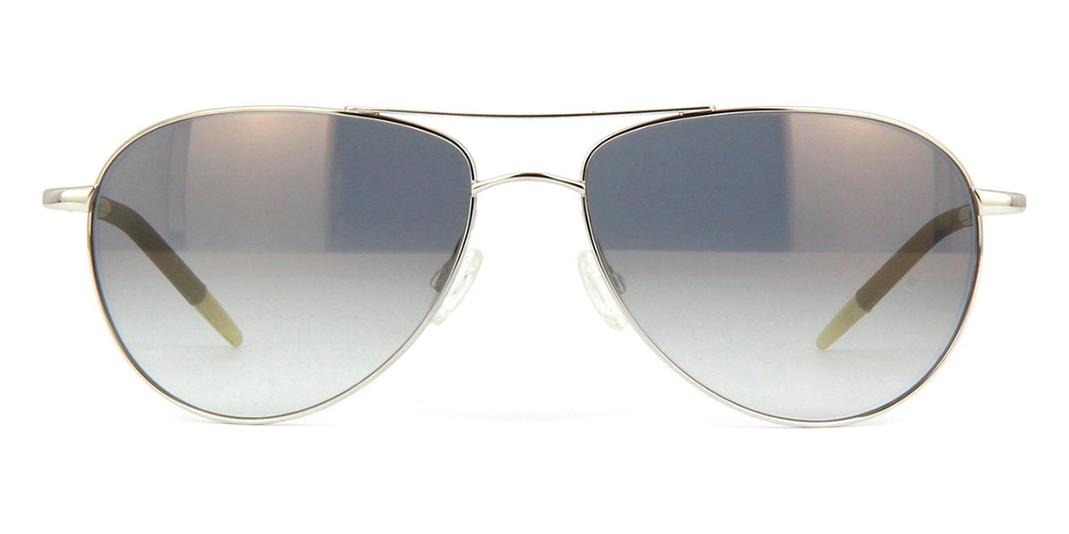 Oliver Peoples Benedict OV1002S 5036/R4 Silver/Photochromic Grey Gradient  Sunglasses – GlassesNow