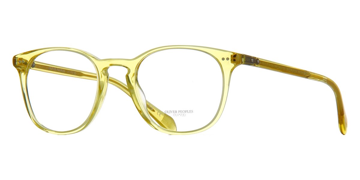 Oliver Peoples Sir Finley OV5257 1406 Translucent Yellow Glasses –  GlassesNow