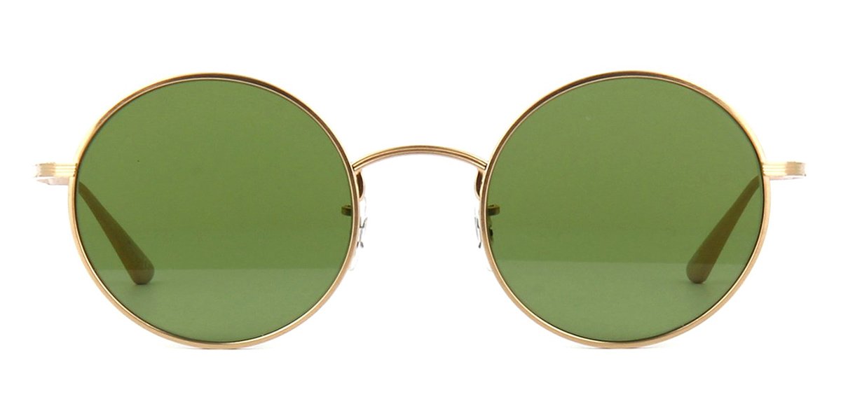 Oliver Peoples x The Row After Midnight OV1197ST 5252/52 Brushed Gold/Green  Sunglasses – GlassesNow
