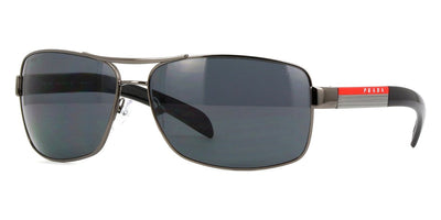 prada sport black rubber sunglasses