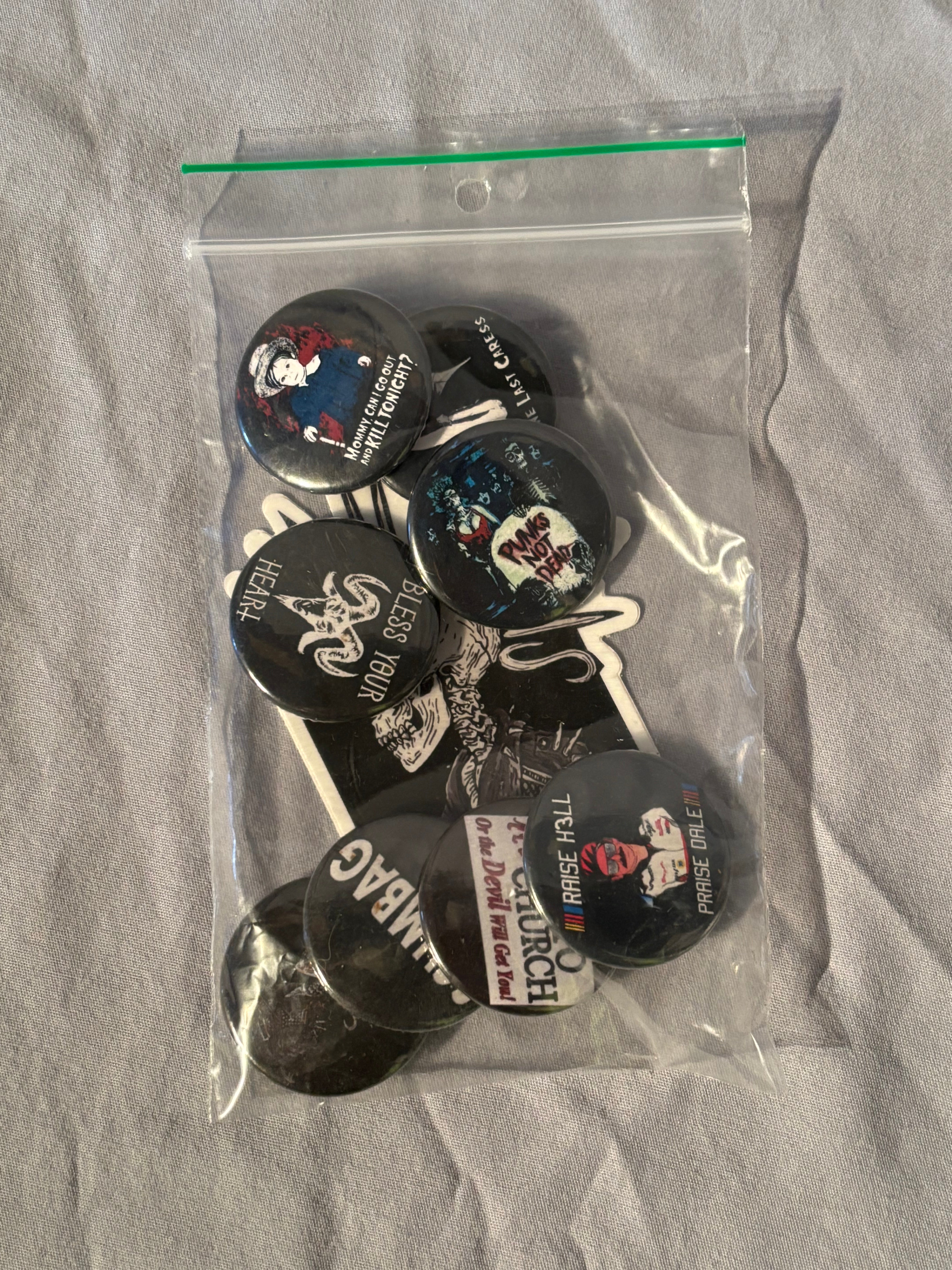 All Hallows Button Pack