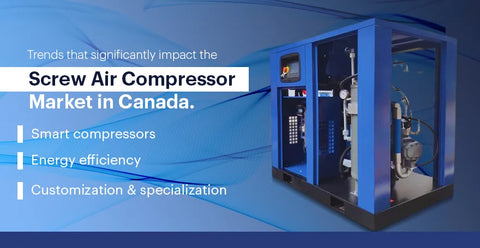 rotary screw air compressor oil Canada