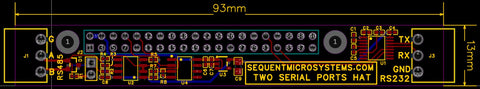 RS485 and RS232 Ports for Raspberry Pi