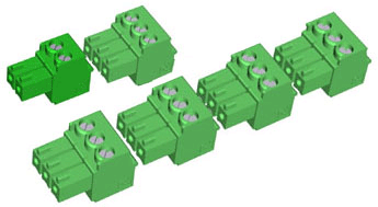 Connector Plugs for Four Serial Ports for Raspberry Pi