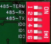 Eight HV Inputs for Raspberry Pi DIP Switch selection