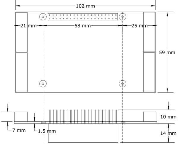 BAS Mechanical Dimensions