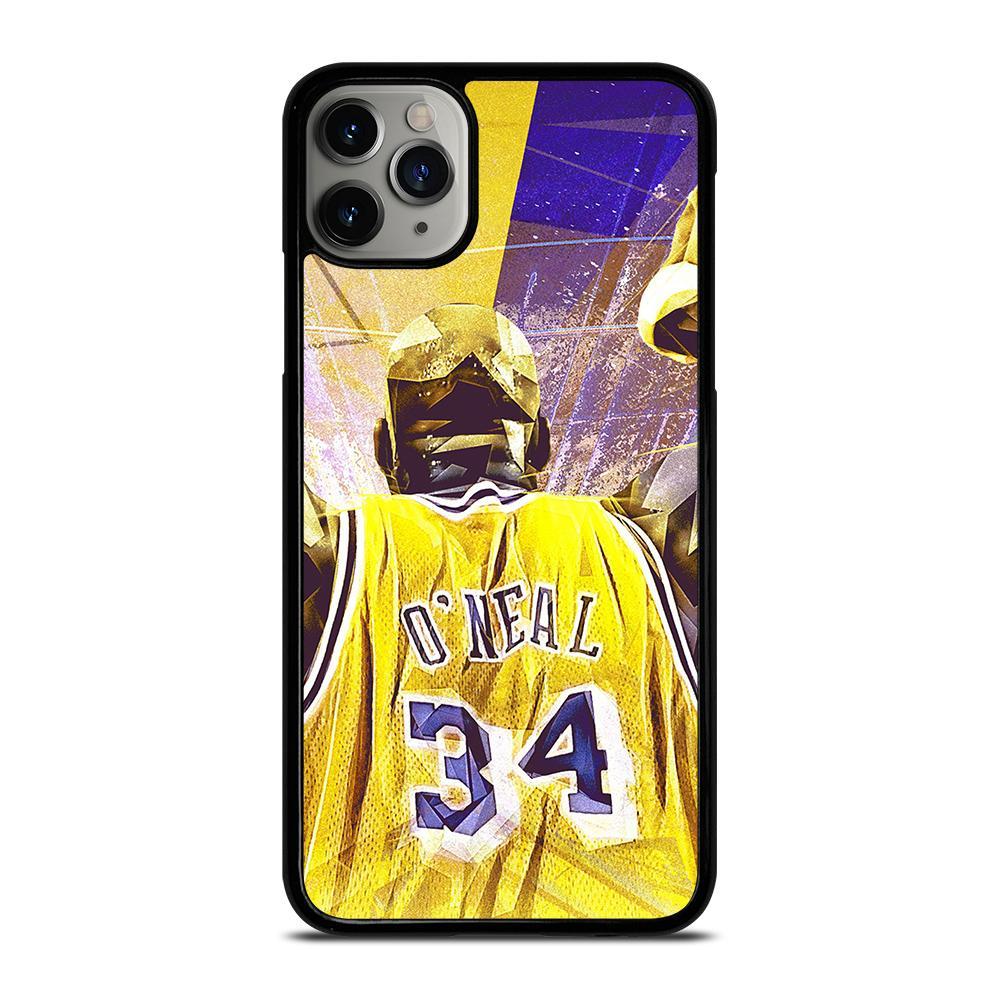 Shaquille O Neal La Lakers Iphone 11 Pro Max Case Best Custom Phone Cover Cool Personalized Design Favocase