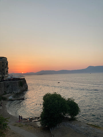 Sunset Corfu Town 