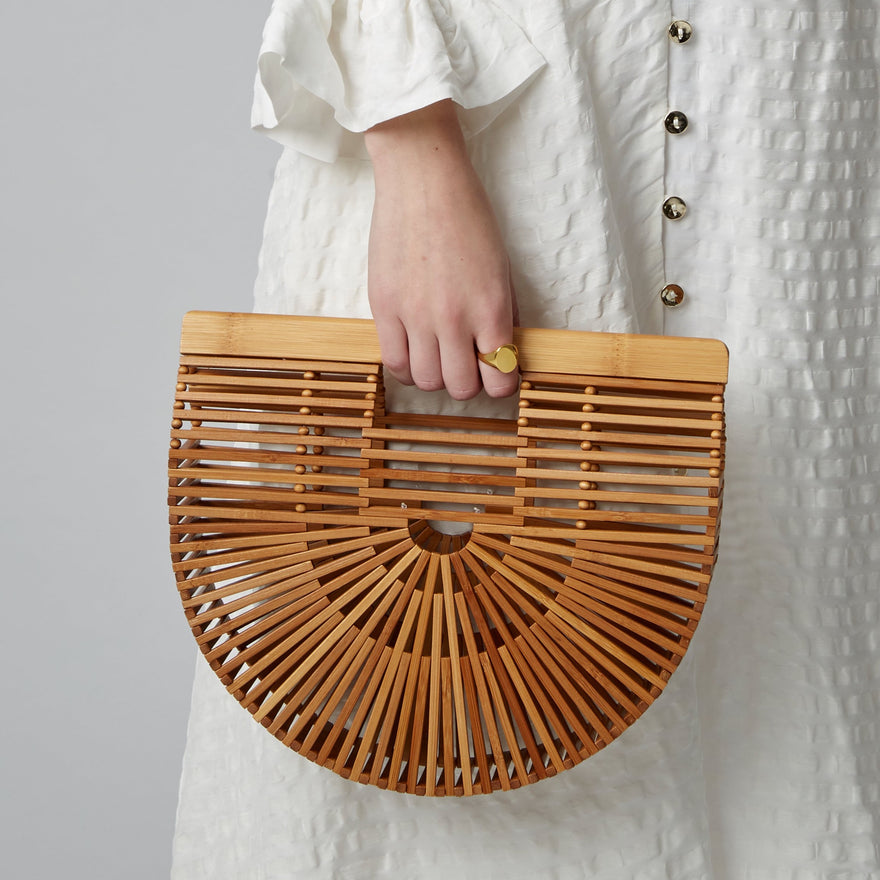 Cult Gaia - Ark Bag Small | Natural | All The Dresses