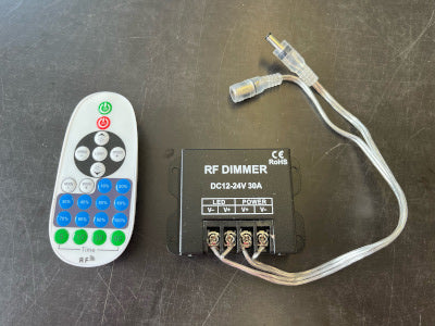 Dimmerbox und Fernbedienung für LED-Leuchtreklame