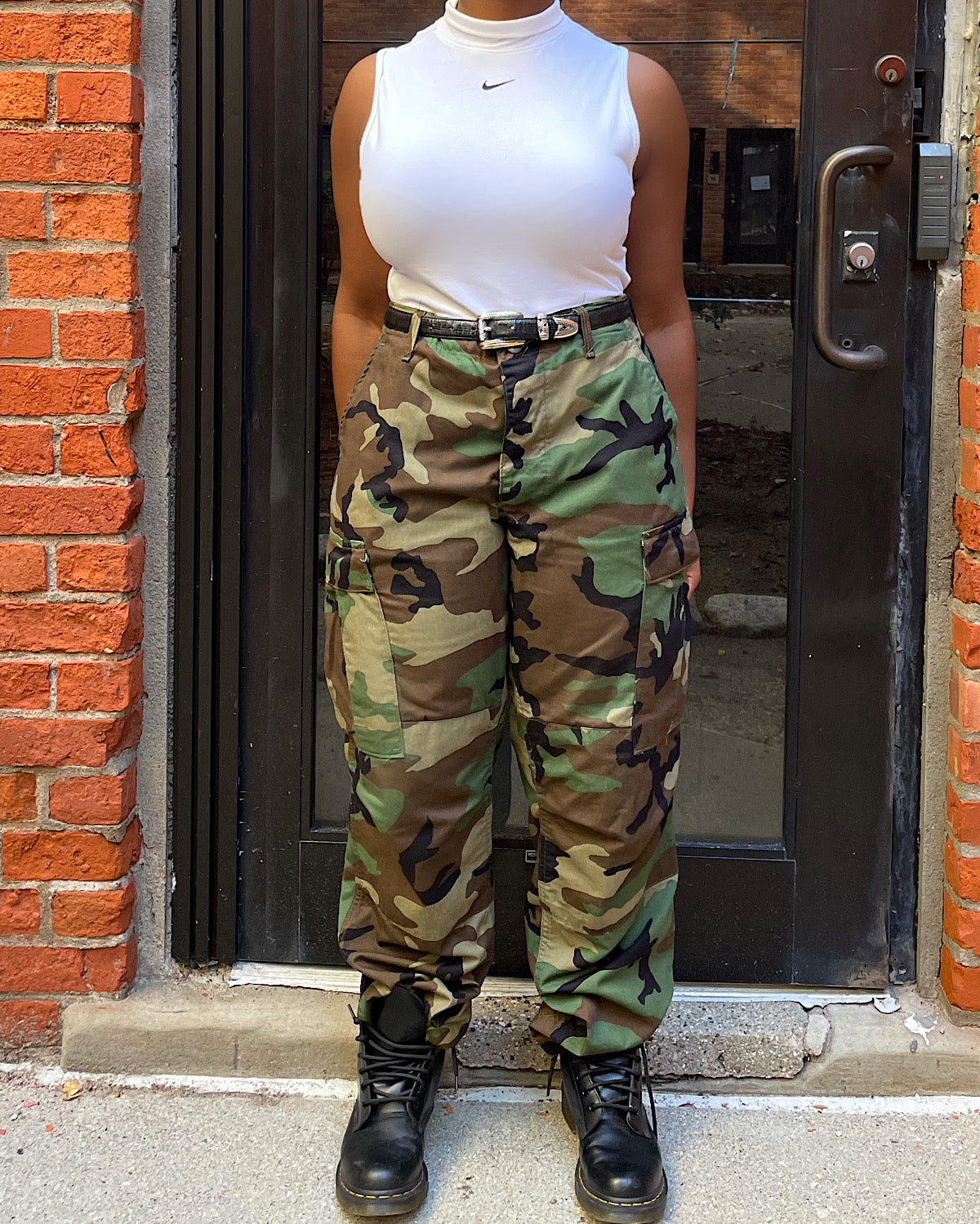 Custom Women Camouflage Cargo Pants Multiple Pockets Fashion Army Green  High Waist Wide Leg Pants  China Pant and Windproof Trouser price   MadeinChinacom