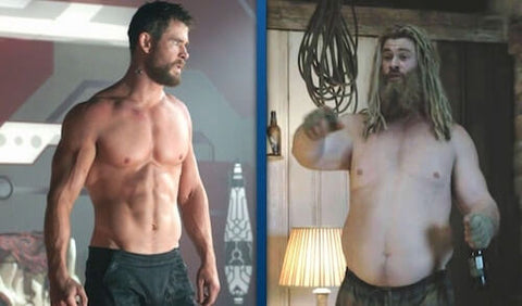 Thor vs "Fat" Thor