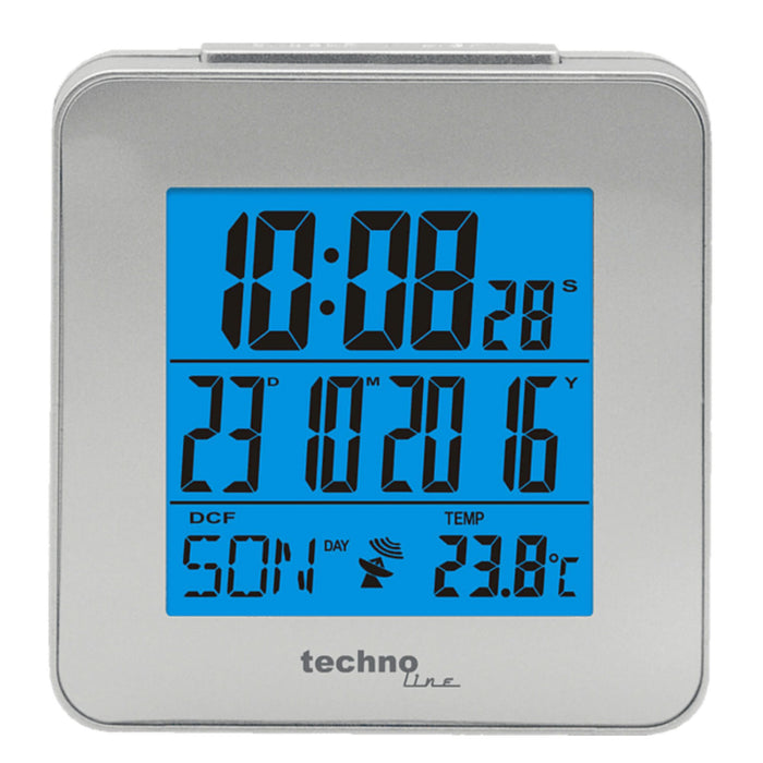sleuf Verschuiving Kosciuszko Wekker met thermometer - Technoline 268 — Technoline Store
