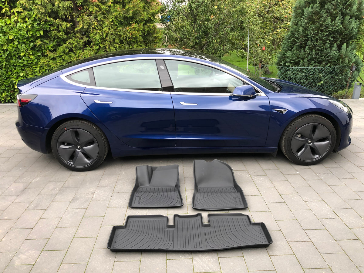 Einstiegsleisten vorne Tesla Model Y - Carbonoptik —