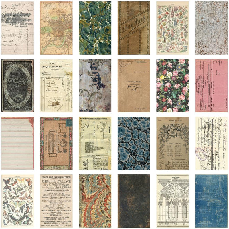 Tim Holtz Idea-ology Volume #1 - Backdrops Double-Sided Cardstock 6