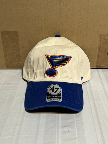 St. Louis Blues NHL '47 Brand Carhartt Mens Blue Clean Up Adjustable Hat