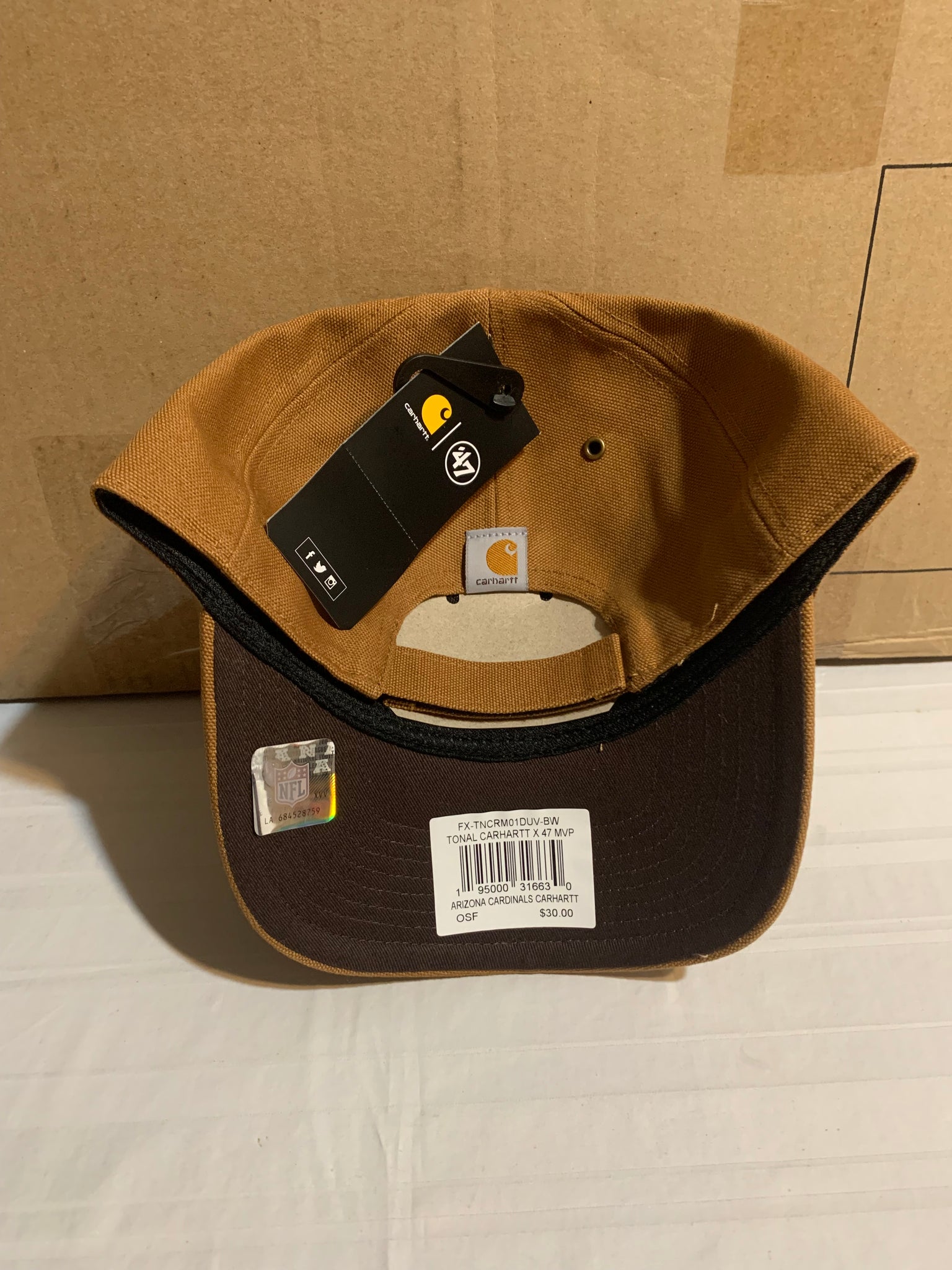 carhartt arizona cardinals hat