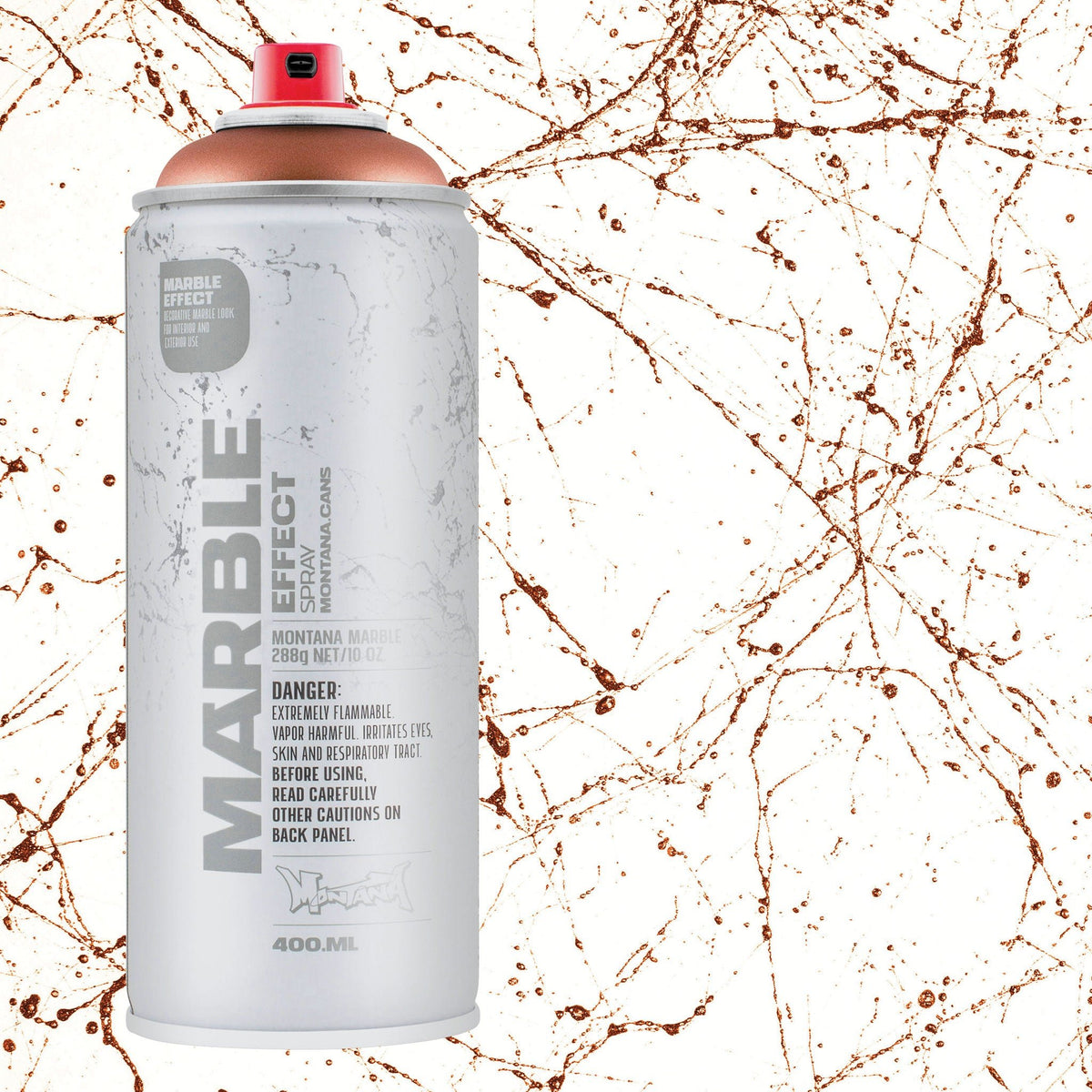 Montana-Cans Montana Marble Effect Spray, Copper - 400ml Spray Can - innovationssa