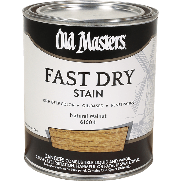 Old Masters Natural Walnut Fast Dry Wood Stain - innovationssa