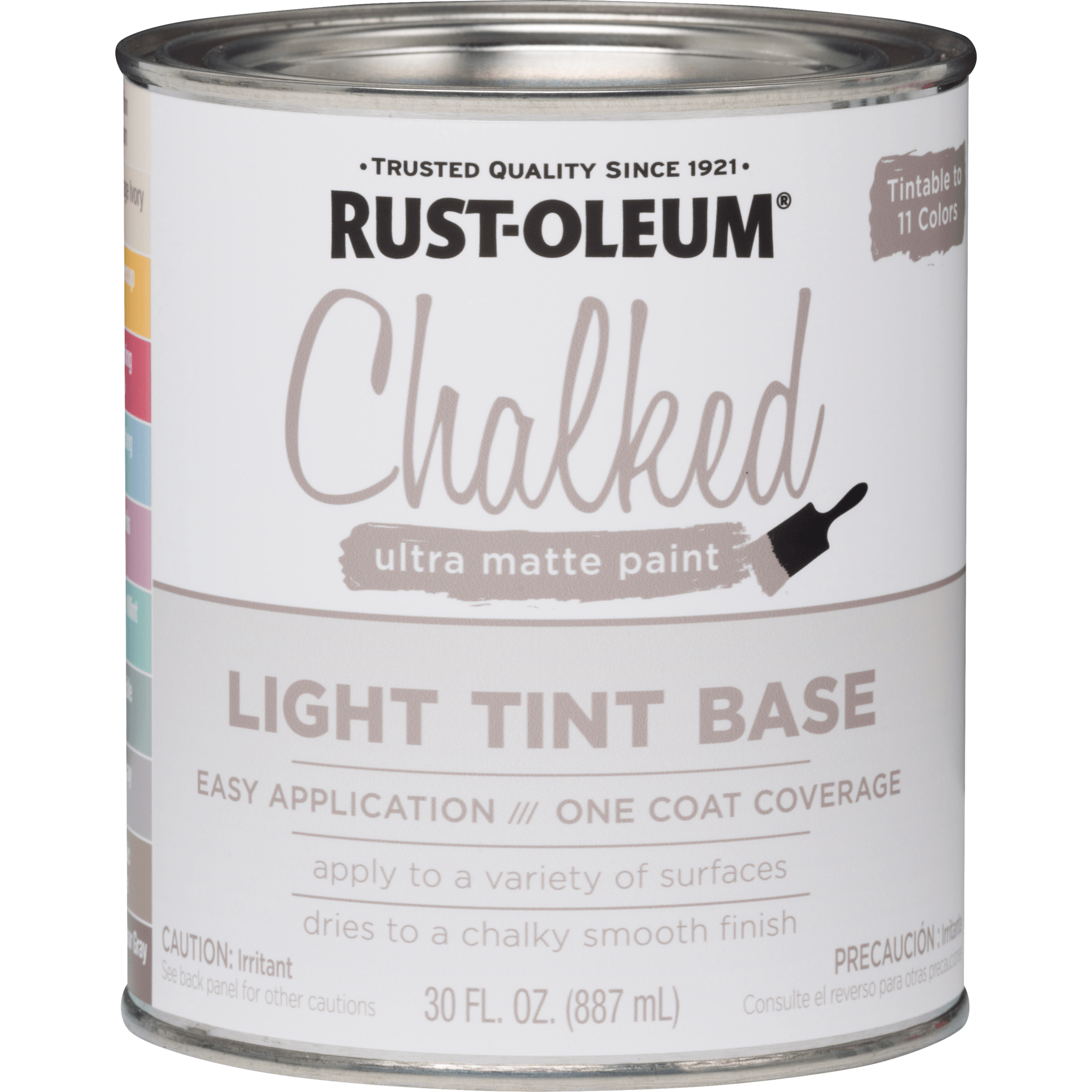 Rust-Oleum Chalked 30 fl. oz. Light Tint Base Ultra Matte Paint - innovationssa