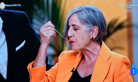 Eva Arguiñano en Bake off en TVE1