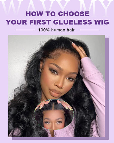how to choose your first glueless wig