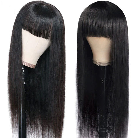 Detangle the synthetic hair wig
