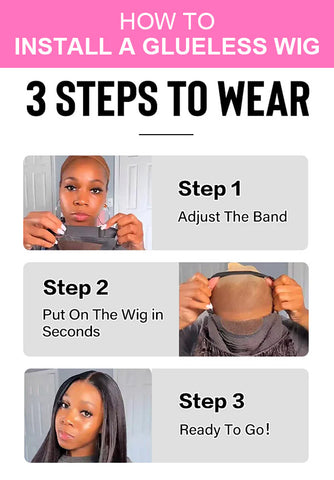 How To Install A Glueless Wig