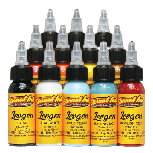 Eternal Ink Tattoo Ink in Deep Red, Size: 2 oz Available at TATSoul Tattoo Supply