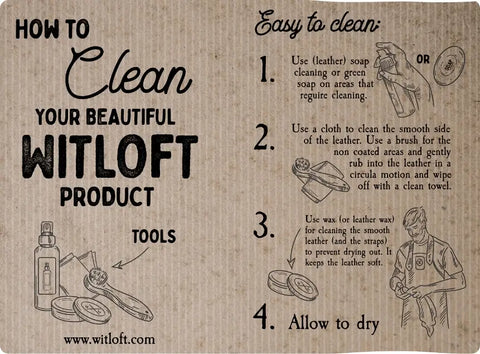 Witloft Leather Care and Cleaning